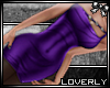[Lo] Genna Purple Dress