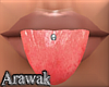 ak | tongue with stud F