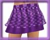 Purple Hearts Miniskirt