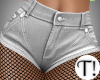 T! Grey Shorts/Fishnets