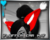 D~Fluffer Ear: Red