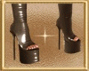 〆 Brown Straps Boots