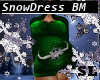 ~SL~ Green Snow Dress BM