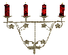 Red Candle/Wall Sconce
