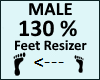 Feet Scaler 130%