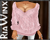 Wx:Angora Pink Sweater