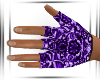Purple Lace Gloves M