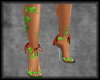 Poison Ivy Sandals