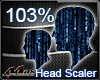 Max- Head Scaler 103%