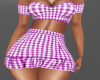 Purple Gingham Maryann