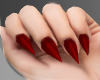 .Valentine. red nails