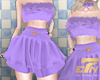 J | Furre Dress Purple