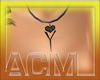 [ACM] Necklace Y Onyx