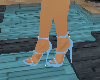 Sexy Lt Blue Heels
