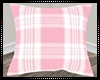 Pink Plaid Pillow