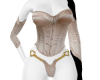 Cream Corset Silky