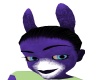 purple horse ears