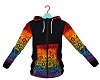 TieDye Circles Hoody F