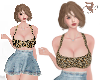 DRA Cheetah Set Skirt