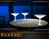 ! BLUE bURLESQUE TABLE