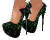 Green Punk Skull Glam