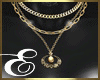GOLD NECKLACE w GLD PL