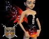 WOMENS FIRE GOTH  WINGS