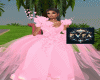 flowers gown evea pink