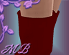 MB Burgandy Boots