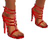 *F70 Red Lace Sandal