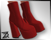 !R Santy Boots Red