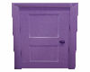 Door Solid Wood Purple