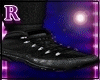 R! Black Sneakers.