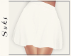 S| Skirt White
