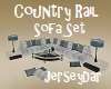 Country Sofa Set