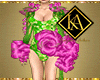 Roses & Leaves Dress