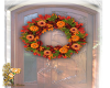 Autumn door wreath