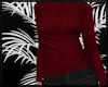 Red Knit Turtleneck ~