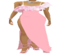 B&T Long Pink Dress
