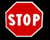 Stop Sign Cutout