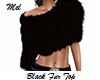 Black Fur Top
