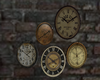 Old wall clocks