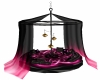 Pink swing bed