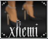 -xR- Kelly Black Heels