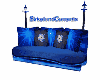 Blue Pirvate Chat Couch