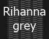 {L} Rihanna Grey / white