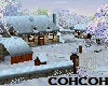 Winter Snow Cottage