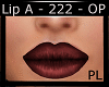 [PL] Lipstick A 222 OP