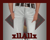 [A] Casual White Flares