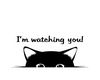watching you cat